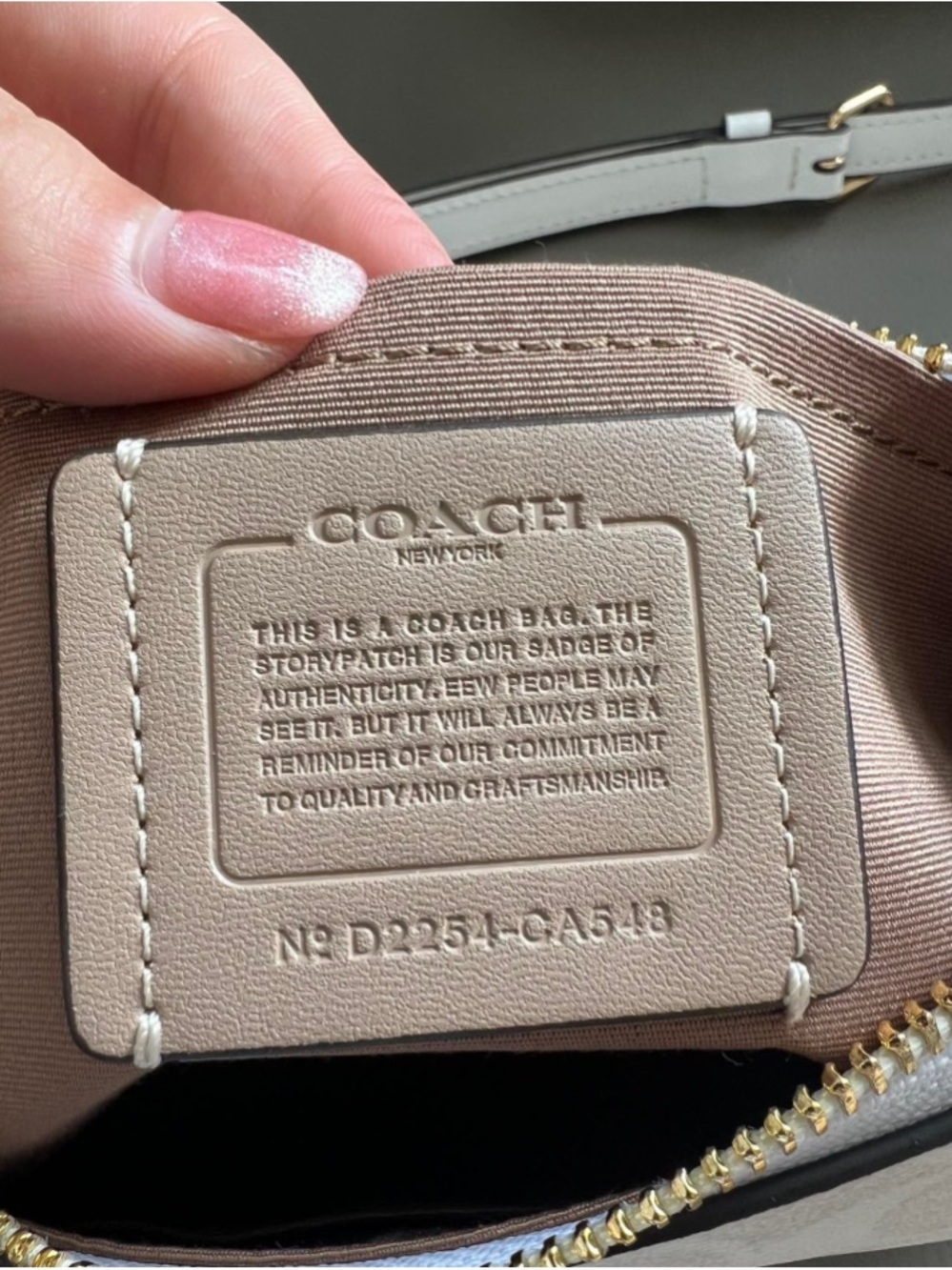 Coach Teri Shoulder Bag In Signature Canvas CA548 - Picture 8 of 11